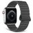 Decoded Traction Loop Siliconen Apple Watch Bandje Magneetsluiting - 49/46/45/44 mm - Zwart
