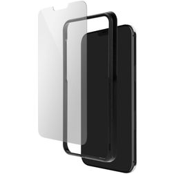 Mobiparts Regular iPhone 12 Pro Max Glazen Screenprotector - Case Friendly + Installatie Frame