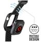 Catalyst Waterproof Case Siliconen Apple Watch - 41 mm Bandje Klemsluiting - Zwart