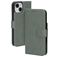 Mobiparts Classic Wallet iPhone 15 Hoesje Bookcase Portemonnee - Stone Green