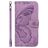 Mobigear Butterfly Samsung Galaxy S25 Plus Hoesje Bookcase Portemonnee - Paars