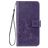 Mobigear Clover Samsung Galaxy A21s Hoesje Bookcase Portemonnee - Paars