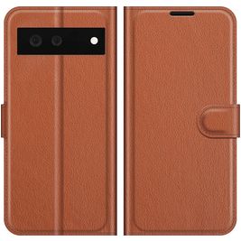 Mobigear Classic Google Pixel 6 Hoesje Bookcase Portemonnee - Bruin