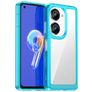 Mobigear Crystal ASUS Zenfone 9 Hoesje Hardcase Backcover - Transparant / Turquoise