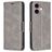 Mobigear Excellent iPhone 16 Plus Hoesje Bookcase Portemonnee - Grijs