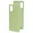 Mobiparts Samsung Galaxy A51 Siliconen Hoesje Backcover - Pistache Green