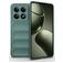 Mobigear Bumpy Xiaomi 14T Hoesje Flexibel TPU Backcover - Groen