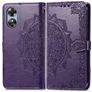 Mobigear Mandala OPPO A17 Hoesje Bookcase Portemonnee - Paars