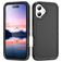 Mobigear Rugged iPhone 17 Hoesje Hardcase Backcover Shockproof - Zwart