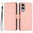Mobigear Urban Wallet Samsung Galaxy S25 Edge Hoesje Bookcase Portemonnee - Roze