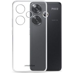 Mobilize Gelly POCO F6 Hoesje Flexibel TPU Backcover - Zwart