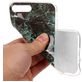 Mobigear Marble iPhone 8 Plus Hoesje Flexibel TPU Backcover - Groen