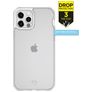 ITSkins HybridFrost Doorzichtig iPhone 12 Pro Max Hoesje Hardcase Backcover Shockproof - Transparant