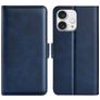 Mobigear Slim Magnet iPhone 16 Pro Hoesje Bookcase Portemonnee - Donkerblauw