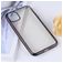 Mobigear Royal iPhone 11 Hoesje Flexibel TPU Backcover - Zwart / Transparant
