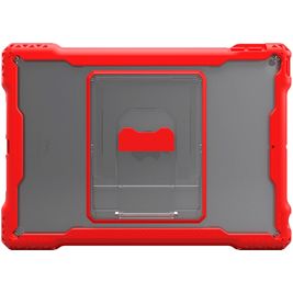 MAXCases Shield Extreme-X iPad 8 (2020) Hardcase Backcover + Standaard - Transparant / Rood