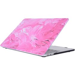 Mobigear Painting MacBook Pro 15 Inch (2016-2019) Hoes Hardshell Laptopcover MacBook Case - Model 28 - Model A1707 / A1990