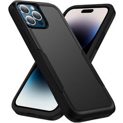 Mobigear Heavy Armor iPhone 14 Pro Hoesje Hardcase Backcover Shockproof - Zwart
