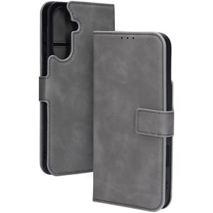 Mobiparts Classic Wallet Samsung Galaxy A36 MagSafe Hoesje Bookcase - Granite Grey