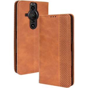 Mobigear Sensation Sony Xperia Pro-I Hoesje Bookcase Portemonnee - Bruin