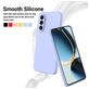 Mobigear Rubber Touch Samsung Galaxy A56 Siliconen Hoesje Backcover - Paars