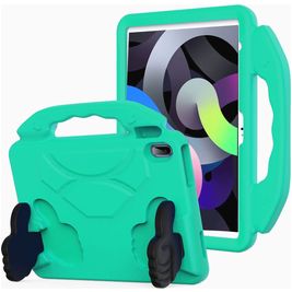 Mobigear Thumbs Up iPad 10 (2022) Kinder Tablethoes met Handvat - Turquoise