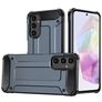 Mobigear Outdoor Samsung Galaxy A35 Hoesje Hardcase Backcover Shockproof - Marineblauw
