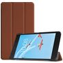 Mobigear Tri-Fold Lenovo Tab E7 Hoes Bookcase - Bruin