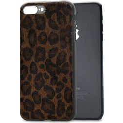 Mobilize Gelly iPhone 8 Plus Hoesje Flexibel TPU Backcover - Leopard
