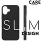 CARE by PanzerGlass Fashionable iPhone 16 Plus Siliconen MagSafe Hoesje Backcover - Zwart