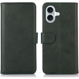 Mobigear Wallet iPhone 17 Hoesje Bookcase Portemonnee - Groen