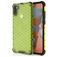 Mobigear Honeycomb Samsung Galaxy A11 Hoesje Hardcase Backcover Shockproof - Groen