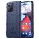 Mobigear Rugged Shield Motorola Edge 30 Fusion Hoesje Flexibel TPU Backcover Shockproof - Blauw