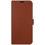Valenta Gel Skin Samsung Galaxy A34 Hoesje Echt Leer Bookcase Portemonnee - Bruin