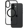 CARE by PanzerGlass Flagship iPhone 16 MagSafe Hoesje Hardcase Backcover - Transparant / Zwart
