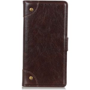 Mobigear Ranch OnePlus 10 Pro Hoesje Bookcase Portemonnee - Bruin