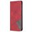 Mobigear Rhombus Slim Xiaomi Redmi 9 Hoesje Bookcase - Rood