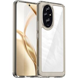 Mobigear Crystal HONOR 200 Hoesje Hardcase Backcover - Grijs