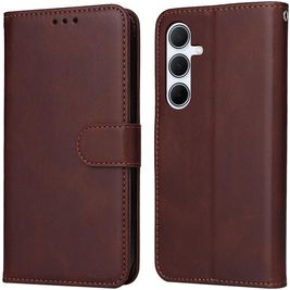 Mobigear Wallet Samsung Galaxy A56 Hoesje Bookcase Portemonnee - Bruin