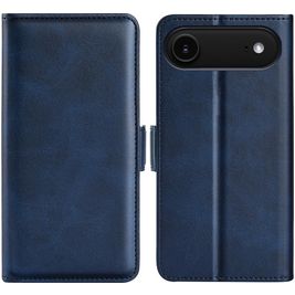 Mobigear Slim Magnet iPhone Air Hoesje Bookcase Portemonnee - Donkerblauw
