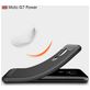 Mobigear Brushed Slim Motorola Moto G7 Power Hoesje Flexibel TPU Backcover - Grijs
