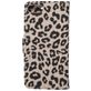 Mobigear Leopard iPhone SE (2020) Hoesje Bookcase Portemonnee - Bruin