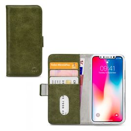Mobilize Elite Gelly iPhone XS Max Hoesje Bookcase Portemonnee - Groen