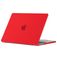 Mobigear Matte MacBook Air 15 Inch (2023-2025) Hoes Hardshell Laptopcover MacBook Case - Rood - Model A2941 / A3114 / A3241