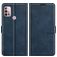 Mobigear Wallet Motorola Moto G30 Hoesje Bookcase Portemonnee - Blauw