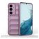 Mobigear Bumpy Samsung Galaxy S24 Hoesje Flexibel TPU Backcover - Paars