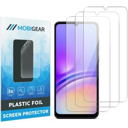 Mobigear Samsung Galaxy A05 Screenprotector Folie - Case Friendly (3-Pack)