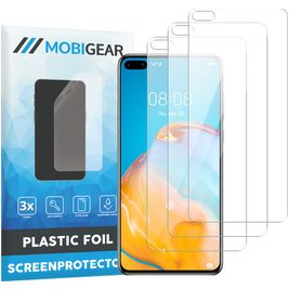 Mobigear Huawei P40 Screenprotector Folie - Case Friendly (3-Pack)