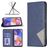 Mobigear Rhombus Slim Samsung Galaxy A23 Hoesje Bookcase - Blauw