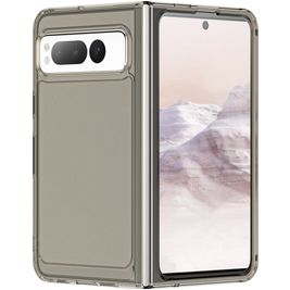 Mobigear Crystal Google Pixel Fold Hoesje Hardcase Backcover Shockproof - Grijs Mobigear Crystal Google Pixel Fold Hoesje Hardcase Backcover Shockproof - Grijs